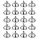 thumbnail image 1 of 20 Piezas Mini Soporte De Bandera Para Escritorio, Accesorio Para Conferencias De Fiestas, Práctico Y Resistente, Plateado, 1 of 4