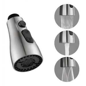 Crusec - Adaptador De Grifo Anti Salpicaduras Filtro 3 Velocidades