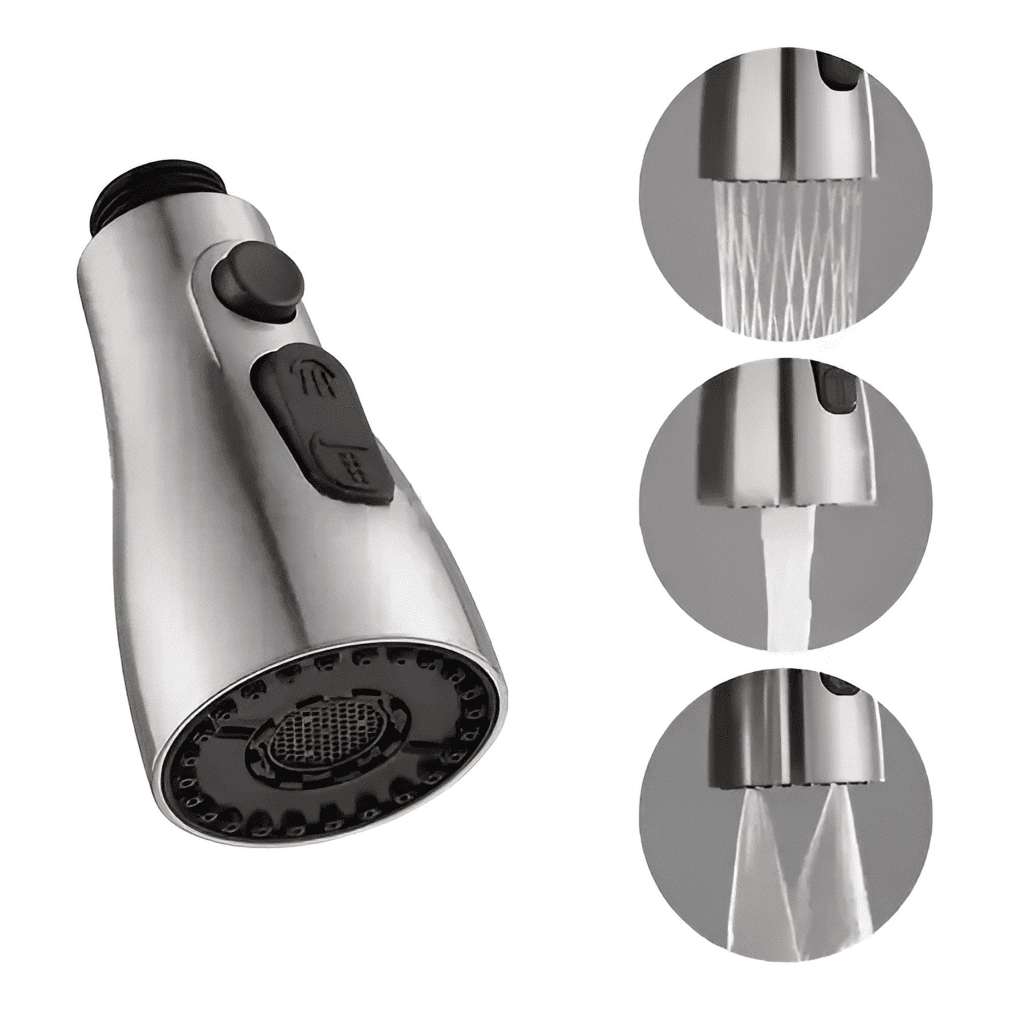 Crusec - Adaptador De Grifo Anti Salpicaduras Filtro 3 Velocidades