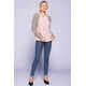 thumbnail image 5 of Conjunto CCwholesalesclothings Pre-damaged Color-block Tee Mauve Talla S, 5 of 5