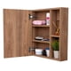 thumbnail image 3 of Botiquin Para Baño Labelle 49.7x45x12.5 Cm Miel Con Espejo, 3 of 9