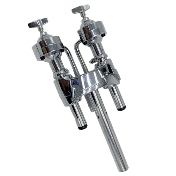 Soporte Doble Para Toms Tom Drum Mount Clamp Holder Rack Para Instrumentos De Percusión