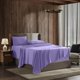 thumbnail image 1 of Juego de sábanas Nestl para cama queen size, 4 piezas, bolsillo profundo, color lavanda, 1 of 9