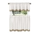 thumbnail image 1 of Juego de cortinas ACHIM Westport Tier and Valance, color topo, 147 x 91, 147 x 36 cm, 1 of 4