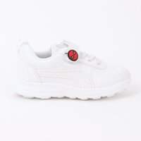 Zapatilla Escolar Niño Velcro Spiderman Web Blanco Marvel