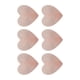 thumbnail image 5 of Manteles Individuales decorativos con forma de corazón, manteles individuales brillantes para el Día de San Valentín, para boda, compromiso, decoració oro rosa, 5 of 5