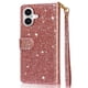 thumbnail image 4 of Funda Para Elegante Funda Iphone 16 Plus Glitter Con Cremallera-ideal Para El Uso Diario, 4 of 5