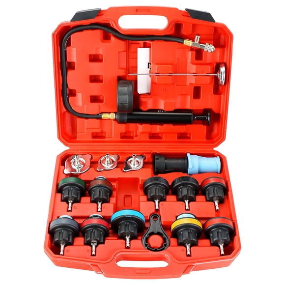 Kit de Prueba de Presión y Detección de Fugas para Radiador DASBET 18 Piezas