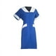 thumbnail image 1 of Delantal Liso Azul Talla XL, 1 of 2