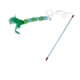 thumbnail image 1 of Cat Wand Toy Teaser Suministros Para Mascotas Gatito Palo Interactivo Jugando Verde, 1 of 5