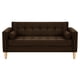 thumbnail image 1 of Sofa Retro 3c Felpa 05 Chocolate, 1 of 6