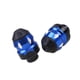thumbnail image 1 of CNC Moto Horquilla Delantera Cup Frame Slider Crash Guard Protector Blue, 1 of 5