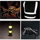 thumbnail image 4 of Cinta reflectante de seguridad roja, tiras reflectoras de 1/2 pulgada × 15 pies, cinta reflectante impermeable de alta viscosidad para bicicletas, autos, barcos, motocicletas e impermeables., 4 of 6