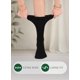 thumbnail image 2 of Calcetines LAETAN Diabéticos Caña Media Negro Talla 10-12 (3 pares), 2 of 6