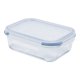 thumbnail image 2 of Contenedor 600ML Vidrio Rectangular 1 Pieza Transparente, 2 of 2