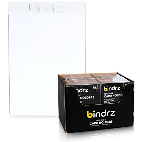 Fundas semirrígidas para tarjetas bindrz 200, 8,4 x 12,4 cm