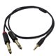 thumbnail image 2 of Cable Kabel De 1 Metro Mini Plug A 2 Plug  KMC-1, 2 of 2