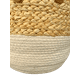 thumbnail image 3 of Canasto Yute y algodón tejido Mediano 26CM Ancho, 3 of 5
