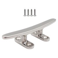 Magideal - Pilar De De Cuerda Plana Cornamusa De Para Barco, Práctico, Versátil, Estable, Con Cuerda Plana, Cornamusa Marina Para Remolque , 10Cm X 2.5Cm 10 Cm X 25 Cm