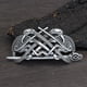 thumbnail image 1 of 1pc Celtic Viking Crown Hairpin - Stunning Silver Irish Hair Accessory for Women - Perfect for Braids and Decorative Jewelry, 1 of 5