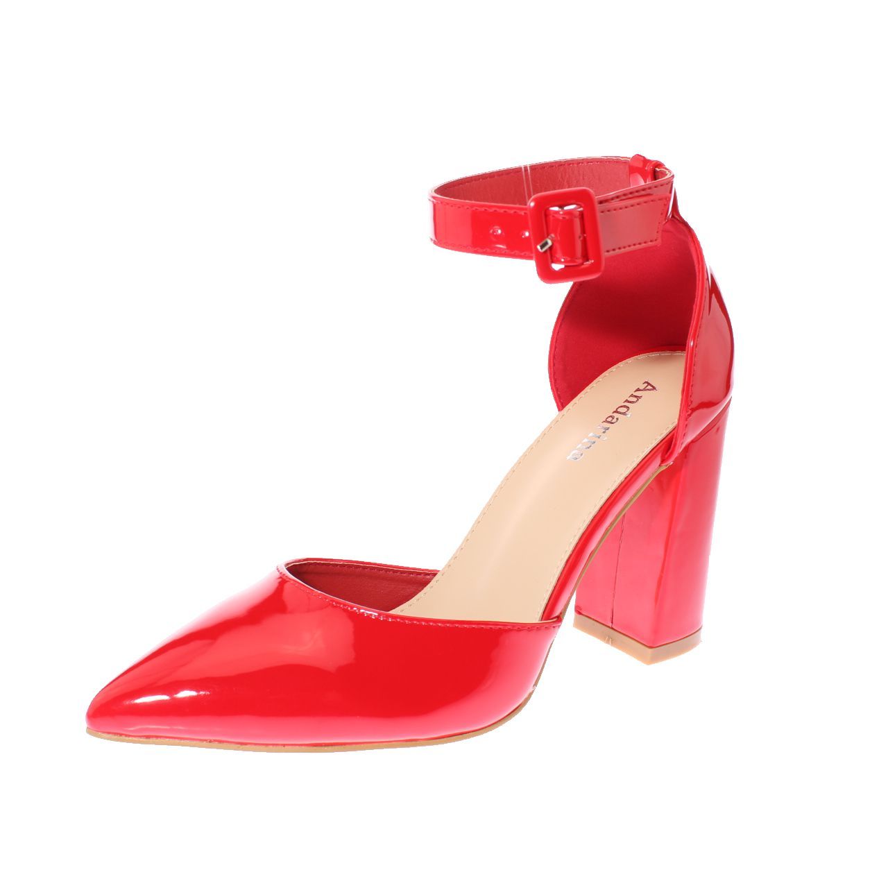 Andarina - Zapato Fiesta Rojo Vía Franca