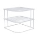 thumbnail image 2 of Estante Sunbeam de 3 Niveles para Esquina, Organizador de Alambre Blanco, 2 of 8