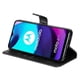 thumbnail image 5 of Funda con Cremallera para Motorola MOTO E20/E30/E40, Carcasa Cartera de Cuero PU con Soporte y Tarjetero, 5 of 6