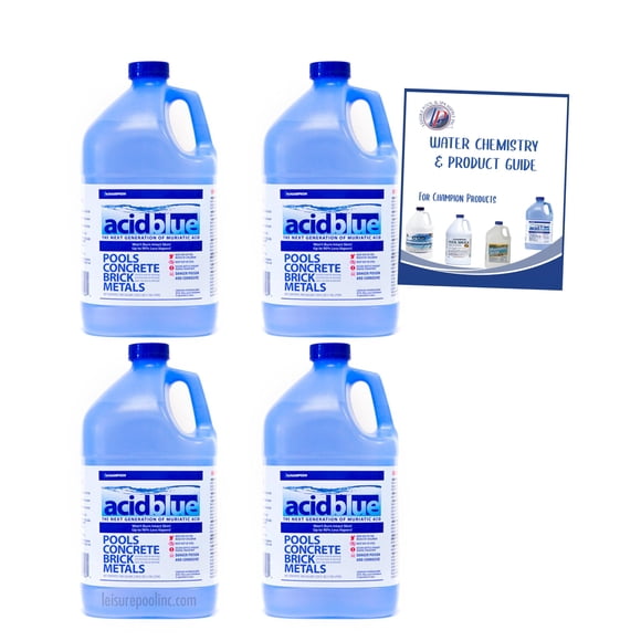 Ácido para Piscina LEISURE POOL Ácido Azul 15L Caja