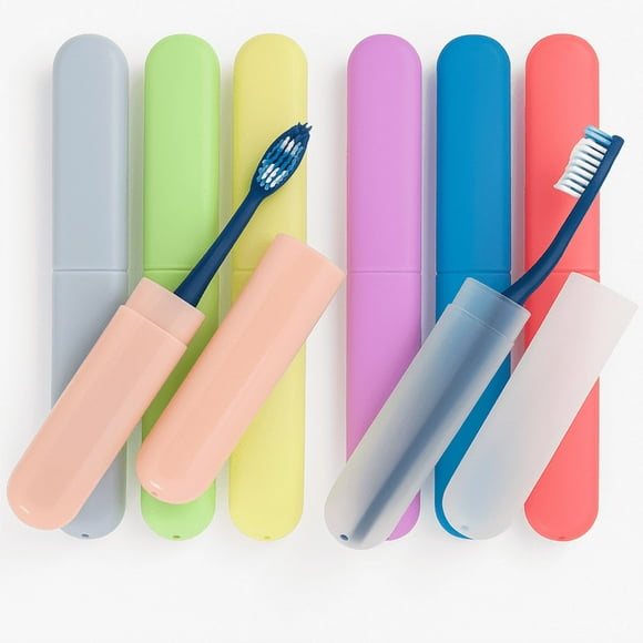 Estuche Porta Cepillo De Dientes Individual Pack 3