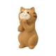 thumbnail image 2 of Estatua De Gato Escritorio Escultura Animal Para Granja Restaurante Sala De Estar Soporte De Gafas Marrón, 2 of 3