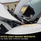 thumbnail image 2 of Soportes de Montaje para Luz de Canaleta en Bisagra del Capó Compatibles con Toyota Tacoma 2016‑2021 (3ª Generación) – Kit de 2 piezas, negro, 2 of 8