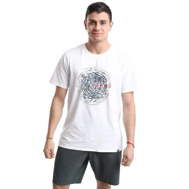 POLERA HOMBRE MC JERSEY LIFESTYLE BLANCO KANNU
