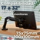 thumbnail image 4 of Soporte TV 17 a 32 Pulgadas 9Kg Soporte TV y Monitor Ajustable, 4 of 12