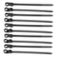thumbnail image 5 of 10 Piezas De Bridas De Nailon Con Cremallera, Correa Resistente Para Ingeniero De Oficina En El Hogar, 0,36 Cm X 20 Cm, 5 of 5