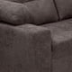 thumbnail image 3 of Sofa Le Mans 180 Tela Chocolate, 3 of 5