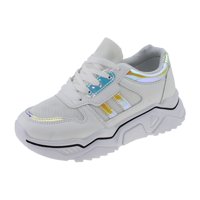 Zapatilla Blanco/Naranjo Vía Franca