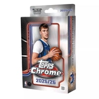 Colgador De Baloncesto Trading Card Topps 2025-26 Nba, Cromado