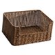 thumbnail image 2 of Cesta De Almacenamiento Tejida, Cesta Decorativa Decorativa Para Inodoro, Encimera De Granja, Marrón Oscuro, 2 of 5