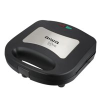 Aiwa - Sandwichera Electrica 700W 2 Panes Negro Aw-Sd5000