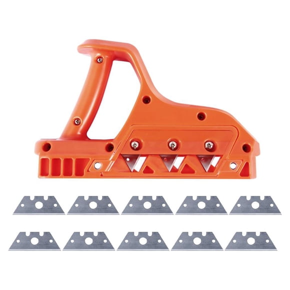 Bloque Triple cepillador, planos, tablero de yeso, archivo, herramienta de acabado de bordes, carpintería, tablero de pared, raspador, recortador, bor 60 grados