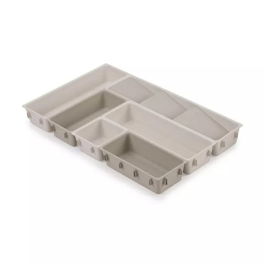 Click Ventas - Caja Organizador Maquillaje 7 Divisores Cajon Accesorio