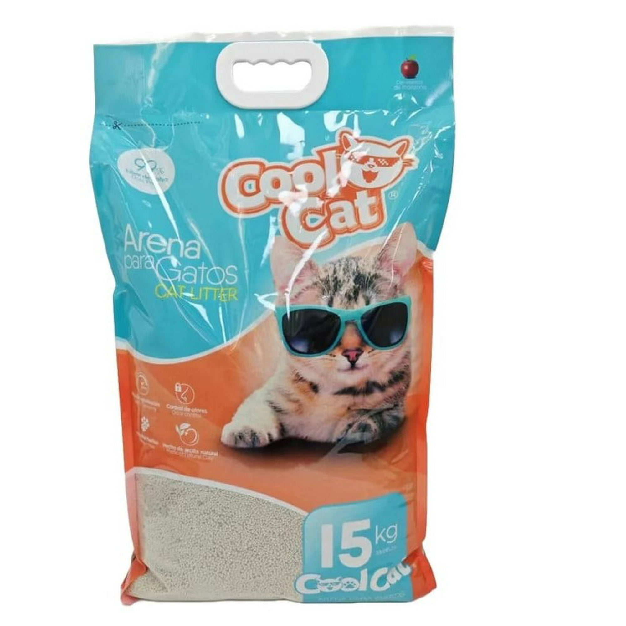 Cool Cat - Arena Sanitaria Aglutinante Para Gato 15kg