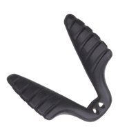 Magideal - Almohadilla Nasal Para Anteojos Suave Con Orificios Dobles Fácil De Instalar Anteojos Almohadilla Nasal Cómoda Almohadilla De Silicona Antideslizante , Negro Otro