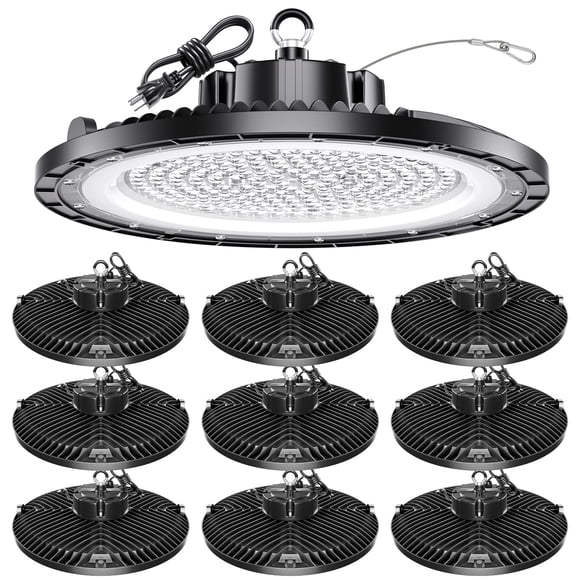 Lámpara UFO High Bay ONLYLUX 200 W 5000 K 30000 LM, paquete de 10 unidades
