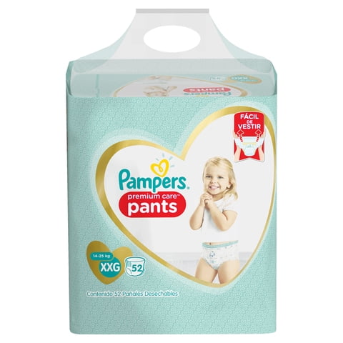 Pampers - Pañales Pants Premium Care Xxg X 52 Uds
