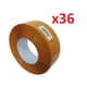 thumbnail image 1 of Pack 36 Cintas de Embalaje Amarilla 300 Mts 48mm Ancho, 1 of 5