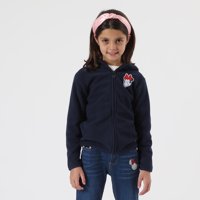 Polar Escolar Niña Minnie Logo Azul Disney