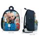 thumbnail image 2 of El Bebé Jefazo 3 Mochila Escolar para Niños y Niñas, Mochila Infantil Ligera de Alta Calidad, Grande y Duradera Azul, 2 of 6