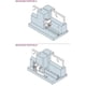thumbnail image 5 of Cerradura de Seguridad Blanca para Puerta Corredera de Patio WRS, 5 of 5