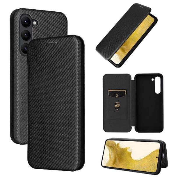 Funda Flip para FOXDOCK Samsung Galaxy S23 plus - Funda magnética de negocios, funda protectora delgada
